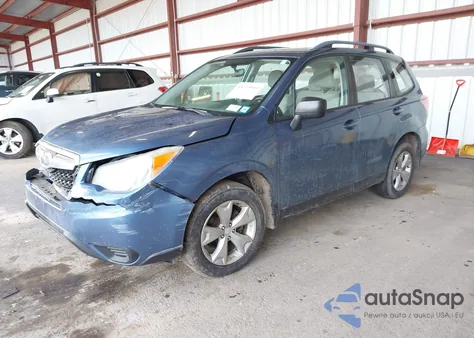 2015 Subaru Forester 2.5I z USA, uszkodzony, nr VIN JF2SJABC5FH495326